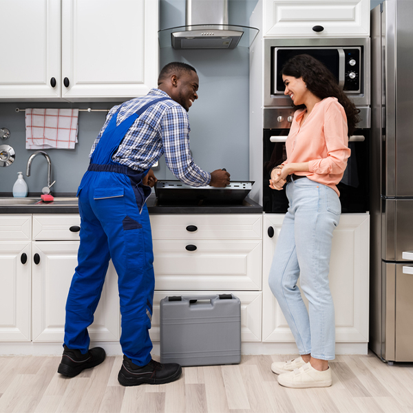 can you provide an estimate for cooktop repair before beginning any work in Hopewell New York